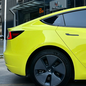 Crystal Series Brillant PET Matériel Voiture Vinyle Wrap Rouleau Citron Jaune Auto-Guérison Anti-Rayures Changement de Couleur <span class=keywords><strong>Film</strong></span> 2 Ans - Product Image 5