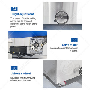 เครื่องทำคัพ<span class=keywords><strong>เค้ก</strong></span>แบบอัตโนมัติ เครื่องหยอดไส้<span class=keywords><strong>คั</strong></span><span class=keywords><strong>พ</strong></span><span class=keywords><strong>เค้ก</strong></span> เครื่องขึ้นรูป<span class=keywords><strong>คั</strong></span><span class=keywords><strong>พ</strong></span><span class=keywords><strong>เค้ก</strong></span> - Product Image 4