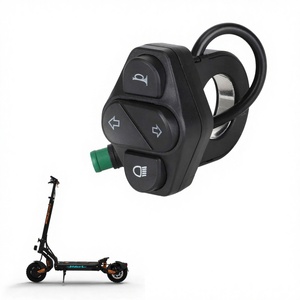 Bouton de commande intégré 48V pour clignotants gauche/droite, klaxon et phare pour trottinette électrique Kukirin G2 Master - Pièces détachées - Product Image 1