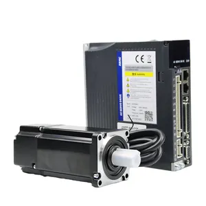 400W 3000rpm 1.27N.m servo motor and servo drive for sewing machine 3-phase ac servo motor