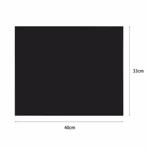 0.2mm मोटी आसान साफ करने के लिए PTFE लेपित शीसे रेशा गैर-stickr bbq ग्रिल मैट