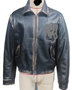 Giacca da Motociclista in Vera Pelle Impermeabile <span class=keywords><strong>Nera</strong></span> Stile Pilota Classico con Logo Personalizzato all'Ingrosso - Product Image 5
