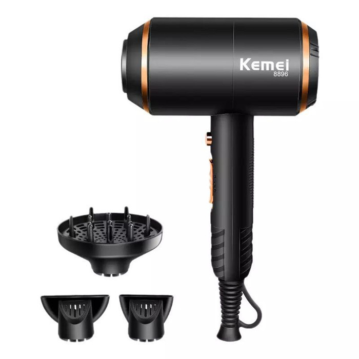 Дропшиппинг Профессиональный Kemei KM-8896 фен 4000 Вт Мощный электрический удар Парикмахерская ножницы инструменты