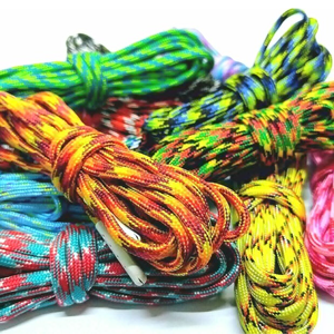 Lacets de chaussures de travail d'extérieur ronds en polyester bicolore personnalisés pour chaussures de sécurité - Product Image 5