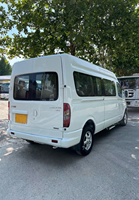 Mini Transport de passagers de luxe 15 places Diesel 2.5L Déplacement Transmission manuelle à 5 vitesses Bus d'occasion à vendre