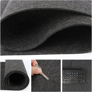 Grand tapis de bureau en feutre 40 ''x 16'' tapis de souris de bureau complet pour clavier ordinateur protecteur de tapis de bureau - Product Image 4