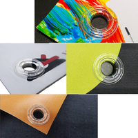 Offre Spéciale œillets ronds écologiques en plastique Transparent, taille intérieure de 10MM, accessoire de vêtement