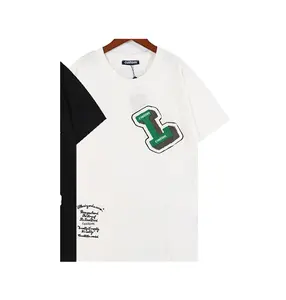 Tshirt Supplier Fashion Cotton Oversized Tee Custom Boxy Fit Blank T Shirt For Men's Clothing T-shirt