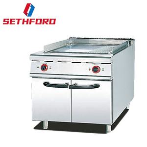 Equipo de cocina comercial para restaurante, sartén eléctrica grande y plana, bratt - Product Image 6