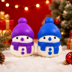 Hot Selling Squishy Christmas Tree Sensory Fidget <b>Toy</b> TPR Creative Stress Relief Squeeze <b>Toy</b> for Christmas Party Favor - Product Image 6