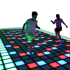 2023 מכירת העליון אינטראקטיבית בהובלת משחק הרצפה במפעל להפעיל את המשחק הוביל רצפה 30 x30 ס "מ - Product Image 1