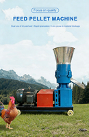 STROSEN Machine de fabrication de granulés pour l'alimentation animale, machine de traitement des aliments pour volailles, machine à granulés pour l'alimentation animale