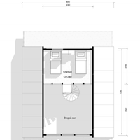 Kit de cadres photo motifs maison en bois, forme triangulaire, impression bleue
