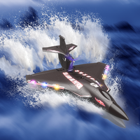 Lehoo Toys H650 Avion Télécommandé RC Amphibie Mer Terre Air Étanche en Mousse EPP Prêt à Voler 2.4G