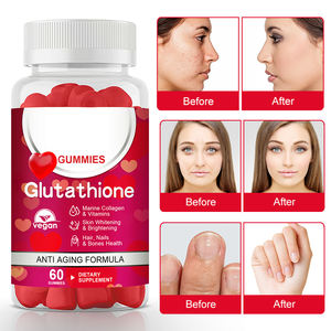 Gomas blanqueadoras de piel de etiqueta privada 30 gomitas de vitamina colágeno L-glutatión - Product Image 5