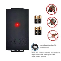 Répulsif à ultrasons portable et écologique pour rongeurs, alimenté par batterie, pour l'été/le printemps, intérieur/extérieur, garage, grenier