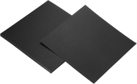 Carton en papier recyclé noir pour emballages de boissons écologiques et solutions de cartons pliants personnalisés