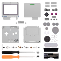 Coque de remplacement et boutons pour Game Boy Advance SP compatible IPS - Design EXtremeRate personnalisé