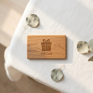 Tarjeta de Regalo de Madera con Diseño Grabado, NTAG215, Tecnología NFC de 13.56 MHz, Mini Etiqueta - Product Image 2