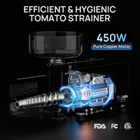 Machine de fabrication de sauce/pâte végétale 220V de haute qualité, axée sur les composants essentiels du moteur