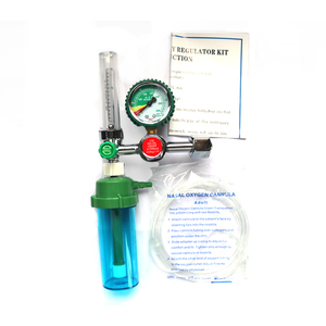 Regulador de Oxígeno Médico de Alta Calidad y Bajo Precio para Hospital, Medidor de Flujo, Regulador de Presión, Humidificador para Botella - Product Image 1