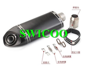 ท่อไอเสียจักรยานยนต์วิบาก51มม. 345/400มม. สำหรับรถจักรยานยนต์ Z800 Z250 - Product Image 5