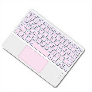 <b>10</b> <b>Inch</b> Wireless Keyboard Touchpad Backlight Slim Wireless Computer Keyboard Slim Rgb Wireless Gaming Keyboard - Product Image 1