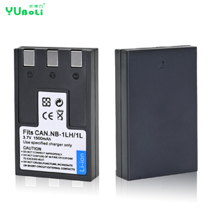 แบตเตอรี่กล้องคุณภาพสูง1500มิลลิแอมป์ชั่วโมง NB-1L NB1LH <span class=keywords><strong>NB1L</strong></span> NB-1LH สำหรับ Canon PowerShot S10 SD100แบตเตอรี่ดิจิตอล A400 - Product Image 2