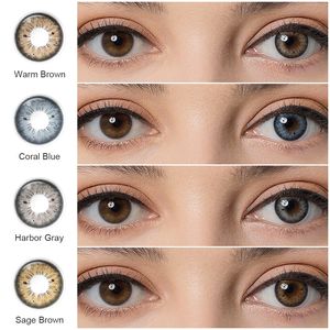 Lentes de contacto Magister Color 6 Meses Suaves <span class=keywords><strong>Precio</strong></span> al por mayor Lentes de contacto Estuche gratis Lentes de ojos para mujer - Product Image 1