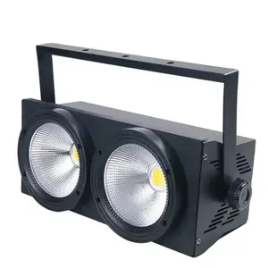 AOPU Party dj disco matrix 2 occhi 2*100W LED COB Blinder luce calda bianco/fredda con luci del palco per l'intrattenimento