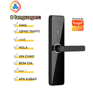 YOLOCK Hotel <b>Lock</b> Tuya Card Unlock <b>Locks</b> Smart <b>Lock</b> Cylinder Hotel <b>Door</b> <b>Locks</b> for Aluminum <b>Door</b> - Product Image 2