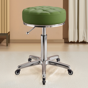 Beauty chair with sliding wheels hair salon chair beauty salon special large work <b>stool</b> height-adjustable rotating chair - Product Image 6