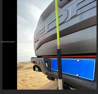 Mât de drapeau de voiture en époxy de haute qualité 4M, couleur personnalisée, directement de l'usine, avec garantie de 12 mois pour SUV tout-terrain, camping-car, berline, VTT
