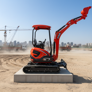 Mini-excavatrice de 2,5 tonnes avec moteur Kubota, mini-pelle EURO5, excavatrice de jardin de 1 tonne, 2 tonnes, micro-excavatrice domestique - Product Image 3