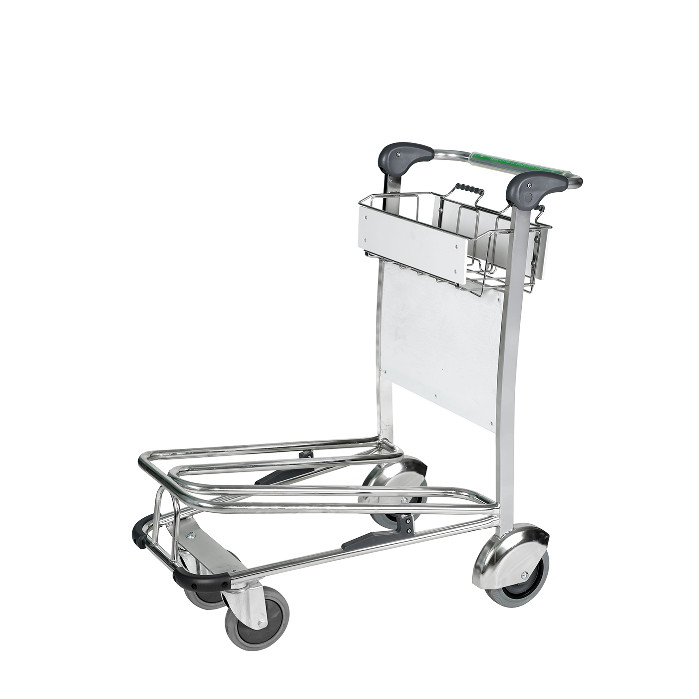 Factory OEM ODM 4 Wheels Passenger Baggage AirportLuggage Cart with Brake