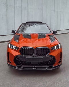 Kit carrosserie en fibre de carbone pour <span class=keywords><strong>BMW</strong></span> <span class=keywords><strong>X6</strong></span>, diffuseur avant en fibre de carbone <span class=keywords><strong>X6</strong></span> LD, spoiler, capot moteur, pare-chocs <span class=keywords><strong>X6</strong></span>, pièces automobiles - Product Image 1