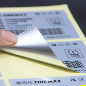 Custom Printed Silver Polyester <strong>Label</strong> Sticker Power Strip Spec Rating Plate UL CE RoHS Compliance Self Adhesive Product <strong>Label</strong> - Product Image 6