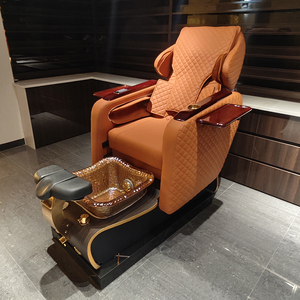 <span class=keywords><strong>Salon</strong></span> de beauté de luxe moderne, spa pour les pieds à remous sans tuyaux, massage européen, <span class=keywords><strong>manucure</strong></span>, fauteuil de pédicure en cuir synthétique - Product Image 3