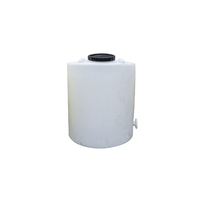 Tanque de Preparación Química de PE, Contenedor Vertical de Mezcla de Líquidos para Proyectos de Tratamiento de Aguas Residuales Industriales y Agua Pura