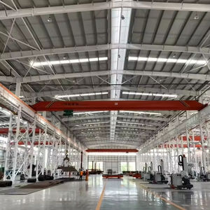 Aire de stockage préfabriquée moderne en acier avec certification ISO9001 : un modèle d'entrepôt qui conduit l'évolution des parcs d'activités - Product Image 2