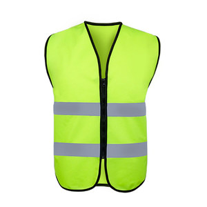 Gilet Riflettente Ecologico per la Sicurezza in Moto, Ideale per Operai Edili, Ciclisti e Uso nel Traffico - Product Image 1