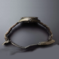 Montre automatique de plongée pour hommes, bracelet en acier inoxydable, lunette rotative, aiguilles lumineuses, affichage de la date, montre-bracelet de sport pour hommes