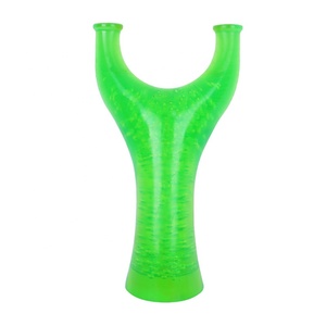 Catapult polycarbon đầy màu sắc pha lê bay hổ nhựa catapult da phẳng bay hổ đảo ngược bắn - Product Image 4