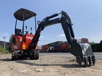Crawler Excavator Price EVERUN ERE10pro Excavating Machinery Best Price Bucket Hydraulic Smallest Micro Crawler Import-mini-excavator 1ton Digger Sale