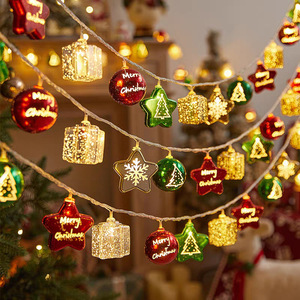Factory Custom <b>LED</b> String <b>Lights</b> Christmas Bubble Ball <b>Lights</b> String Outdoor Battery Box Decorative <b>Star</b> <b>Light</b> - Product Image 1