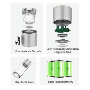 Bán Buôn 270Ml 2000ppb 4000ppb Xách Tay Hydrogen Máy Phát Điện Nước Tần Số Thấp Kích Hoạt Hydrogen Nước Giàu Chai - Product Image 5