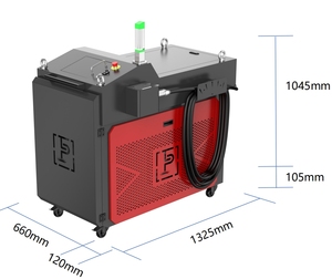 TOCHTECH CE Type Laser-cleaner, machine de nettoyage au laser à fibre continue 6000W pour l'élimination de la rouille et de la <span class=keywords><strong>peinture</strong></span> sur châssis de voiture - Product Image 1