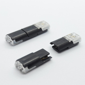 Conector Rápido D2 de 2 Polos, 1.6mm-2.1mm, Bloque de Terminales Flexible para Cable LED, Terminación de Cable - Product Image 1