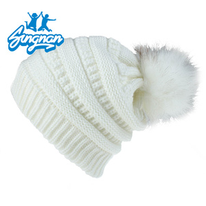 Mũ dệt kim ấm áp Mũ len giáng sinh nhiều màu sắc thương hiệu hợp thời trang MŨ LEN bảo vệ tai Hàn Quốc Mùa Thu/Mùa Đông - Product Image 6