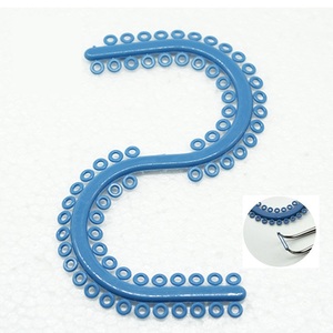Staffe dentali ortodontiche elastici separatore elastico - Product Image 3